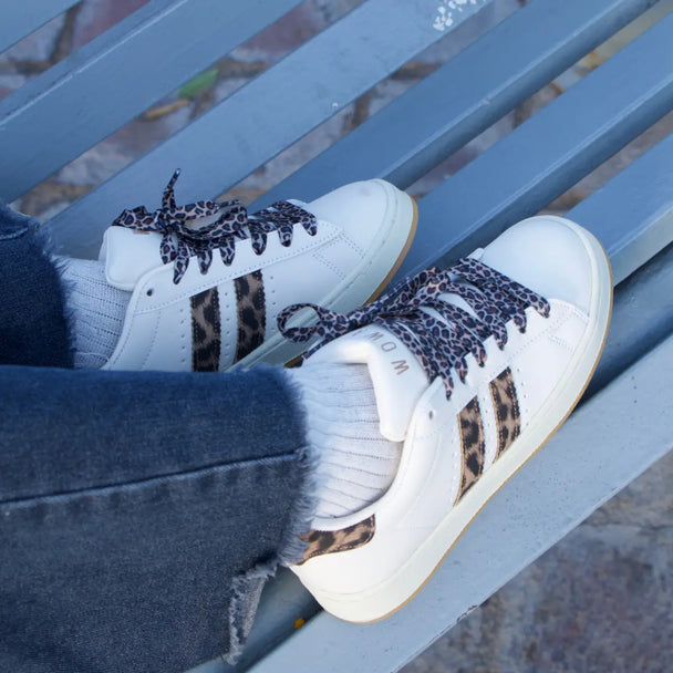 Leopard jungle – white